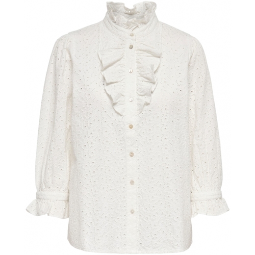 Odjeća Žene
 Topovi i bluze La Strada Camisa Neela Broderie - Star White Bijela