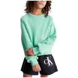 Odjeća Djevojčica Sportske majice Calvin Klein Jeans  Zelena