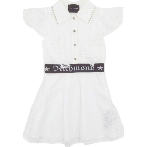 Odjeća Djevojčica Duge haljine John Richmond RGP23027VE Bijela