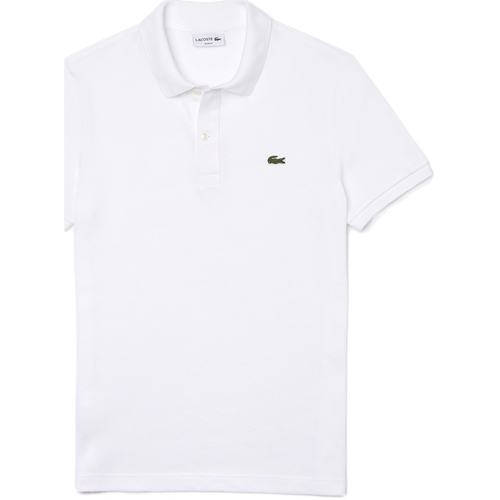Odjeća Muškarci
 Majice / Polo majice Lacoste Slim Fit Polo - Blanc Bijela