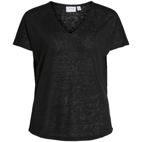 Odjeća Žene
 Topovi i bluze Vila Top Amer S/S -  Black Crna