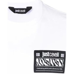 Odjeća Muškarci
 Majice kratkih rukava Roberto Cavalli 74OBHI03-CJ400 Bijela