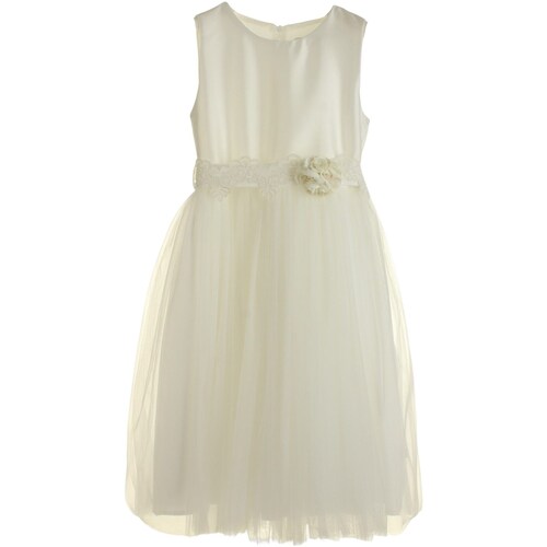 Odjeća Djevojčica Duge haljine Bella Brilli 702370 Bijela