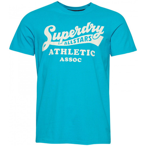 Odjeća Muškarci
 Majice / Polo majice Superdry Vintage home run Plava