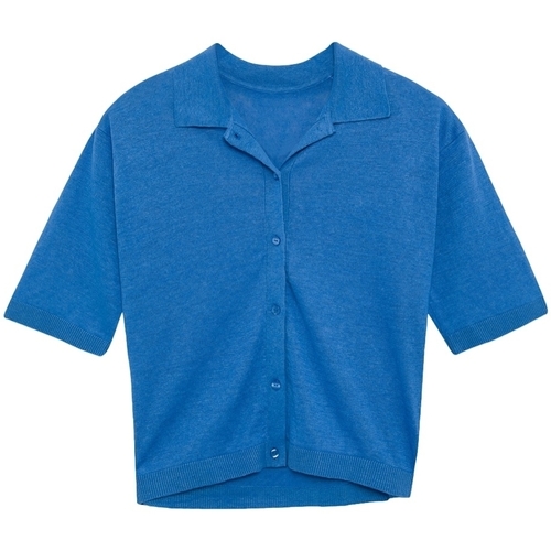 Odjeća Žene
 Topovi i bluze Ecoalf Juniperalf Shirt - French Blue Plava
