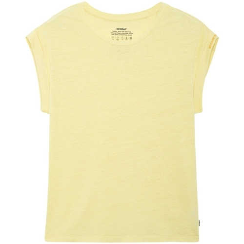 Odjeća Žene
 Sportske majice Ecoalf Aveiroalf T-Shirt - Lemonade žuta