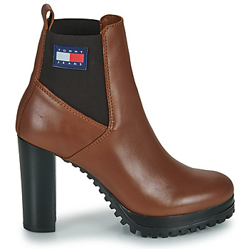 Tommy Jeans Essentials High Heel Boot Smeđa