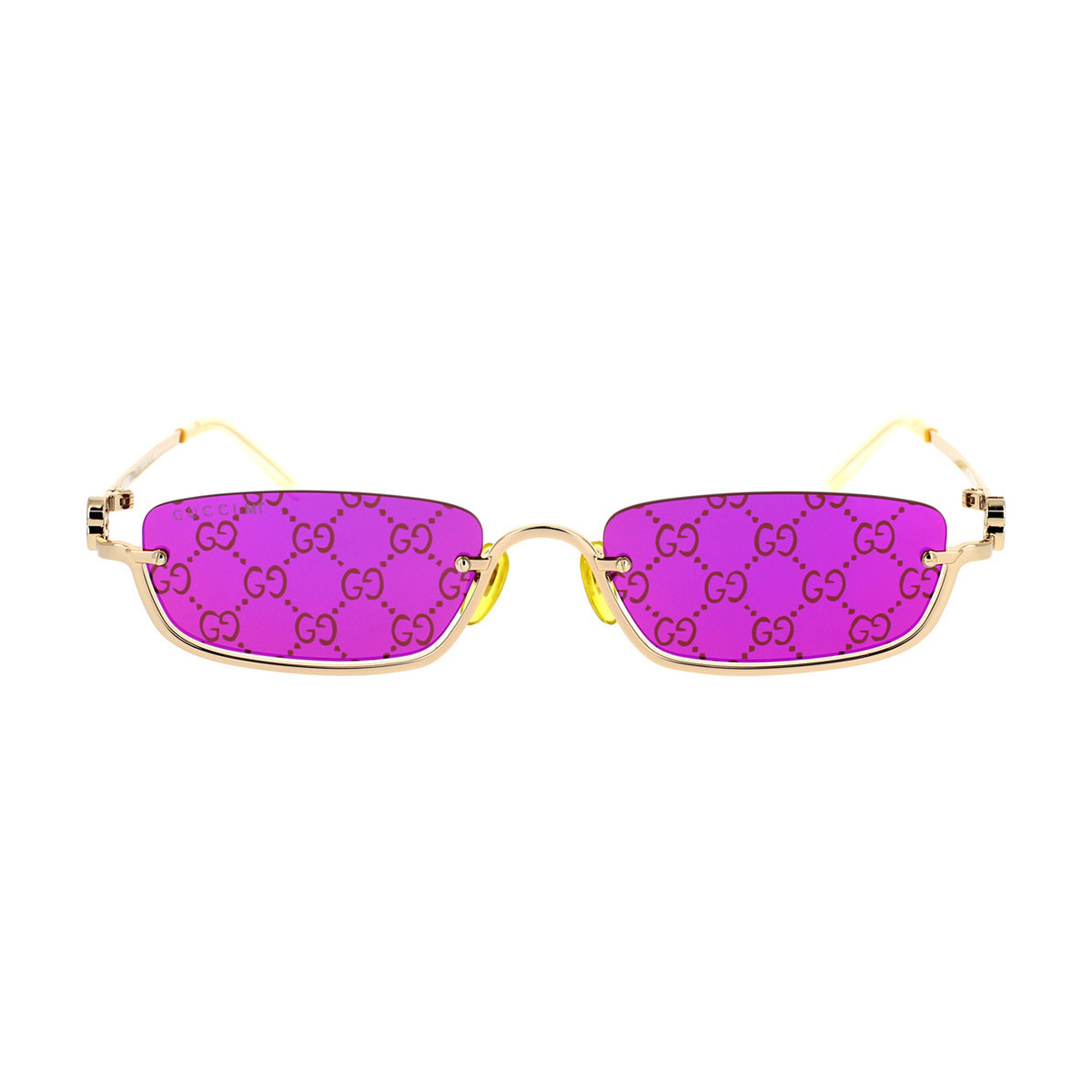 Satovi & nakit Sunčane naočale Gucci Occhiali da Sole  GG1278S 005 Gold