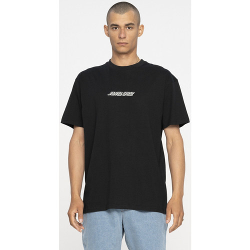 Odjeća Muškarci
 Majice / Polo majice Santa Cruz Cosmic bone hand t-shirt Crna