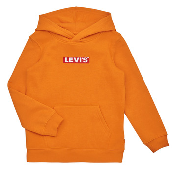 Odjeća Dječak
 Sportske majice Levi's LVN BOXTAB PULLOVER HOODIE Narančasta