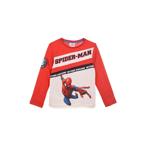 Odjeća Dječak
 Majice dugih rukava TEAM HEROES  T SHIRT SPIDERMAN Crvena / Bijela