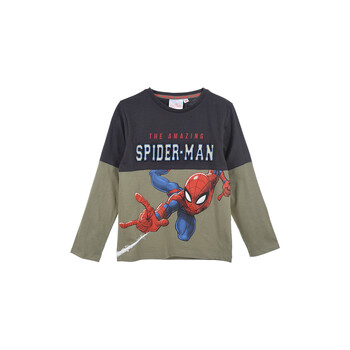 Odjeća Dječak
 Majice dugih rukava TEAM HEROES  T SHIRT SPIDERMAN Siva