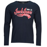 Odjeća Muškarci
 Majice dugih rukava Jack & Jones JJELOGO TEE LS O-NECK 2 COL AW23 SN Tamno plava