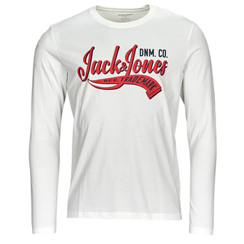 Odjeća Muškarci
 Majice dugih rukava Jack & Jones JJELOGO TEE LS O-NECK 2 COL AW23 SN Bijela