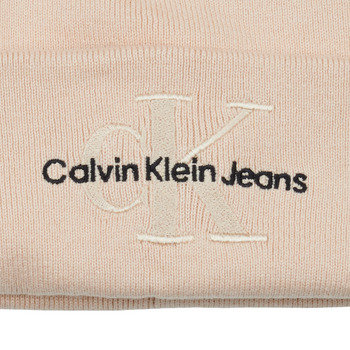 Calvin Klein Jeans MONOLOGO EMBRO BEANIE Bež