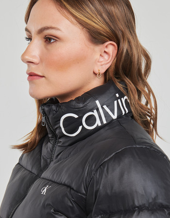 Calvin Klein Jeans FITTED LW PADDED JACKET Crna