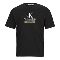 Odjeća Muškarci
 Majice kratkih rukava Calvin Klein Jeans STACKED ARCHIVAL TEE Crna
