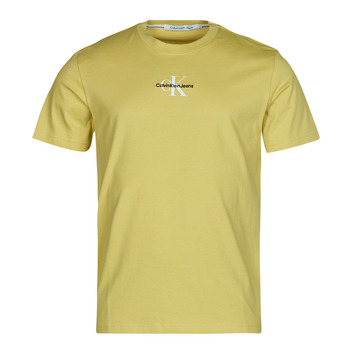 Odjeća Muškarci
 Majice kratkih rukava Calvin Klein Jeans MONOLOGO REGULAR TEE žuta