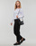 Odjeća Žene
 Majice dugih rukava Calvin Klein Jeans WOVEN LABEL RIB LONG SLEEVE Bijela