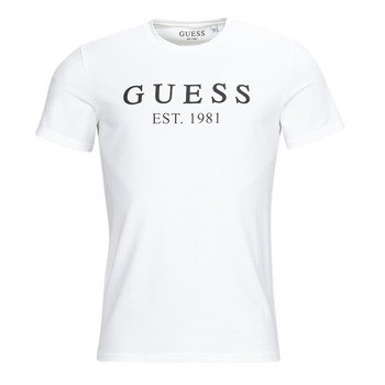 Odjeća Muškarci
 Majice kratkih rukava Guess CN SS TEE Bijela
