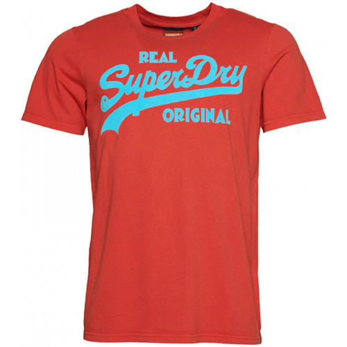 Odjeća Muškarci
 Majice / Polo majice Superdry Vintage vl neon Crvena