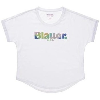 Odjeća Žene
 Majice kratkih rukava Blauer BLDH02243100 Bijela