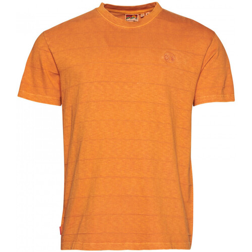 Odjeća Muškarci
 Majice / Polo majice Superdry Vintage texture Narančasta