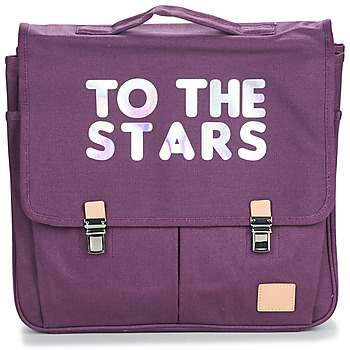 Torbe Djevojčica Školske torbe Jojo Factory CARTABLE UNI TO THE STARS Bordo