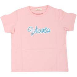 Odjeća Djevojčica Majice kratkih rukava Vicolo 3146M0778 Ružičasta