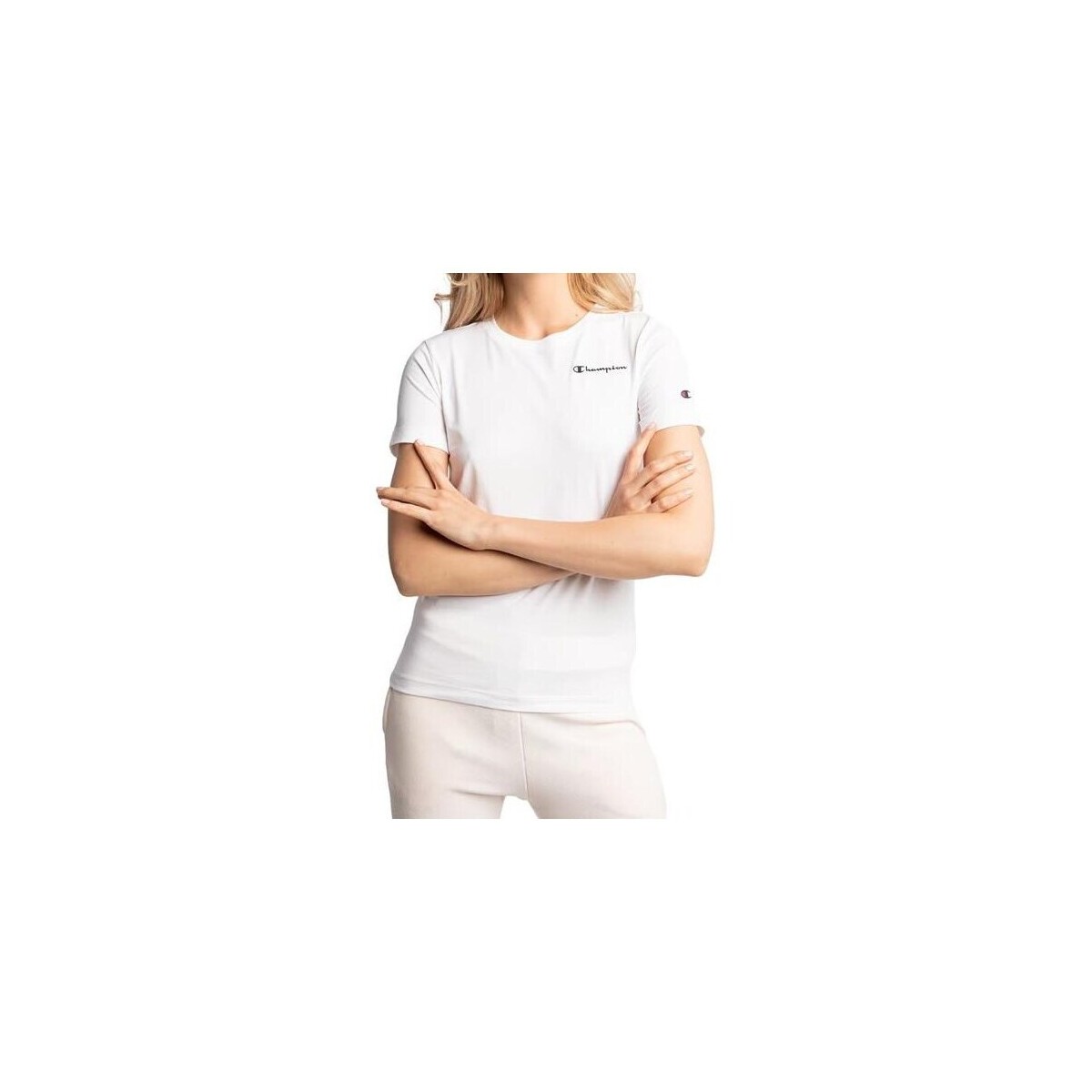 Odjeća Žene
 Majice kratkih rukava Champion 114912WW001 Bijela