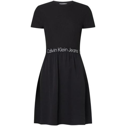 Odjeća Žene
 Haljine Calvin Klein Jeans  Crna
