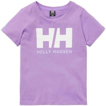 Odjeća Djevojčica Majice kratkih rukava Helly Hansen  Ljubičasta