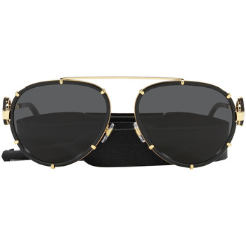 Satovi & nakit Sunčane naočale Versace Occhiali da Sole  VE2232 143887 con Laccio Crna