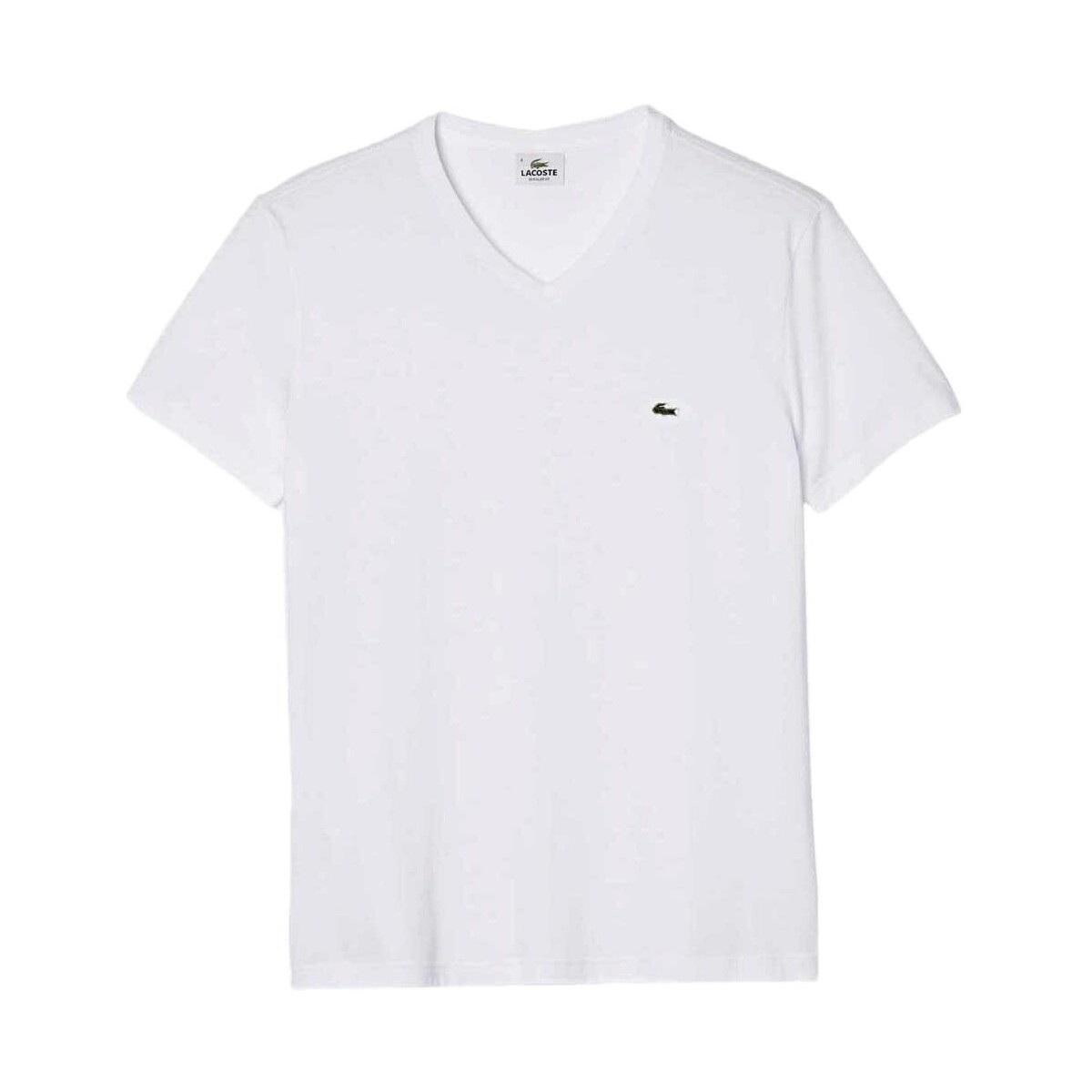 Odjeća Muškarci
 Majice kratkih rukava Lacoste CAMISETA HOMBRE   CUELLO EN PICO TH2036 Bijela