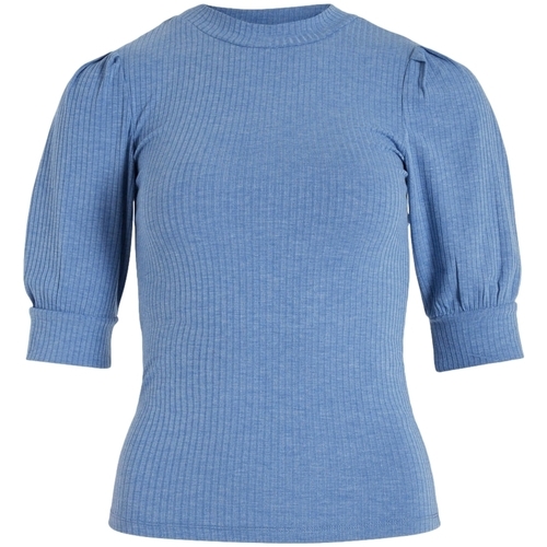 Odjeća Žene
 Topovi i bluze Vila Noos Top Felia 2/4 - Federal Blue Plava