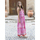 Odjeća Žene
 Duge haljine Isla Bonita By Sigris Duga Midi Haljina Ružičasta