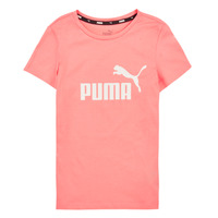 Odjeća Djevojčica Majice kratkih rukava Puma ESS LOGO TEE G Ružičasta