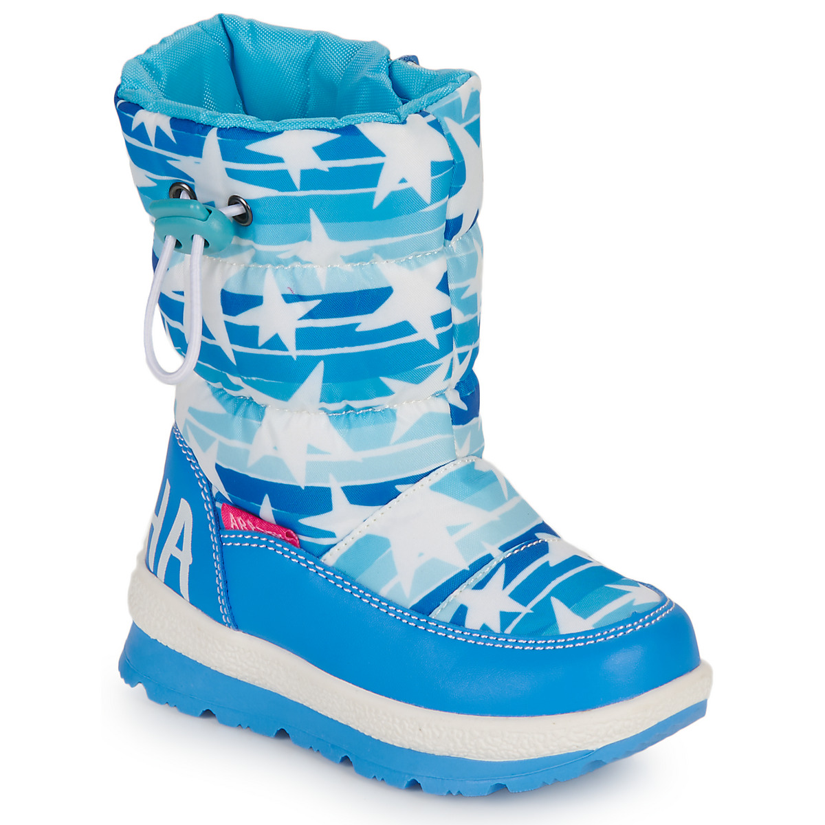 Obuća Djevojčica Čizme za snijeg Agatha Ruiz de la Prada APRES-SKI Plava / Bijela