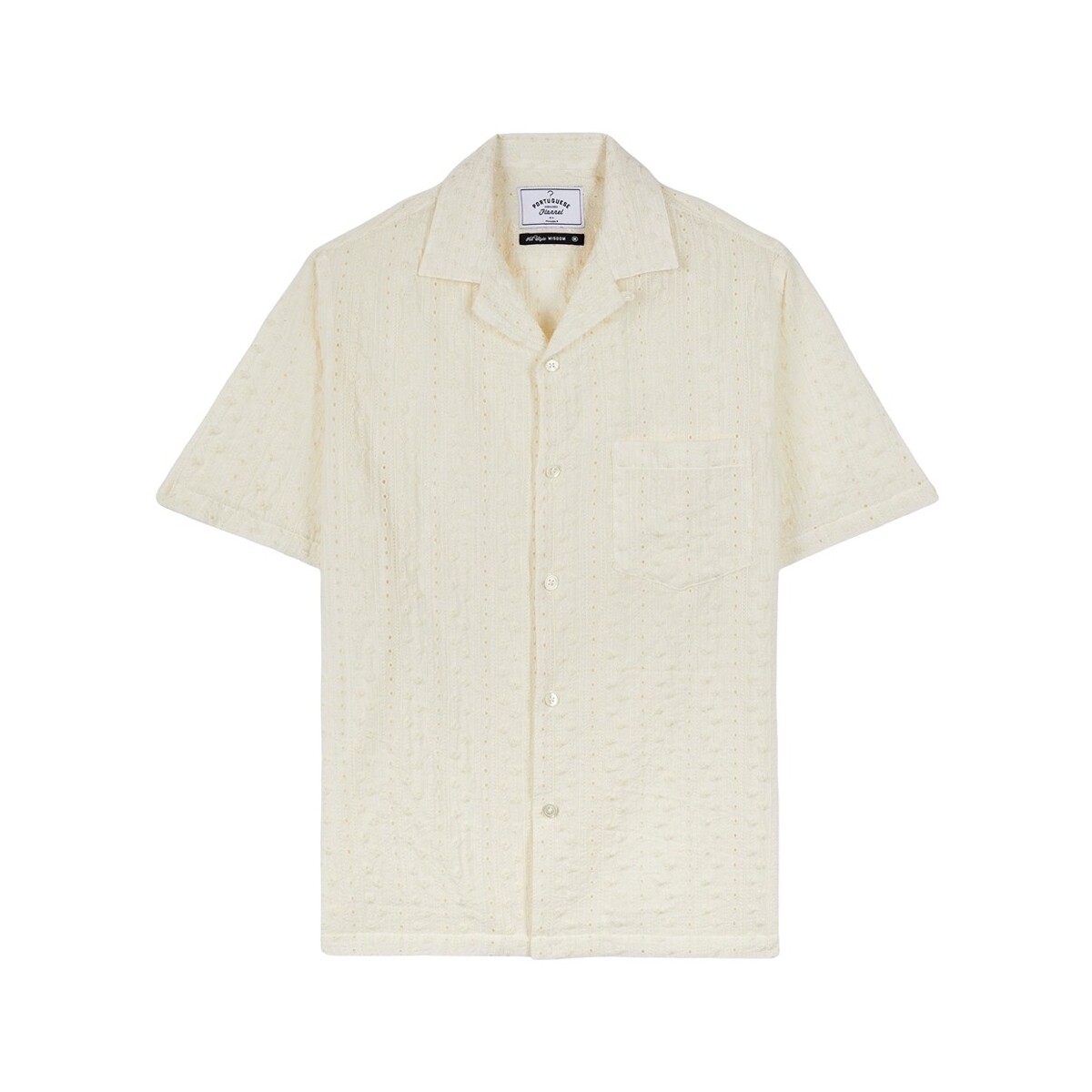 Odjeća Muškarci
 Košulje dugih rukava Portuguese Flannel Piros Shirt - Off White Bijela