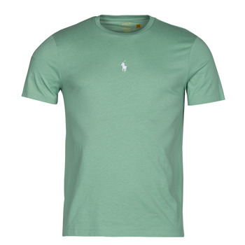 Odjeća Muškarci
 Majice kratkih rukava Polo Ralph Lauren T-SHIRT AJUSTE EN COTON LOGO CENTRAL Kaki / Zelená