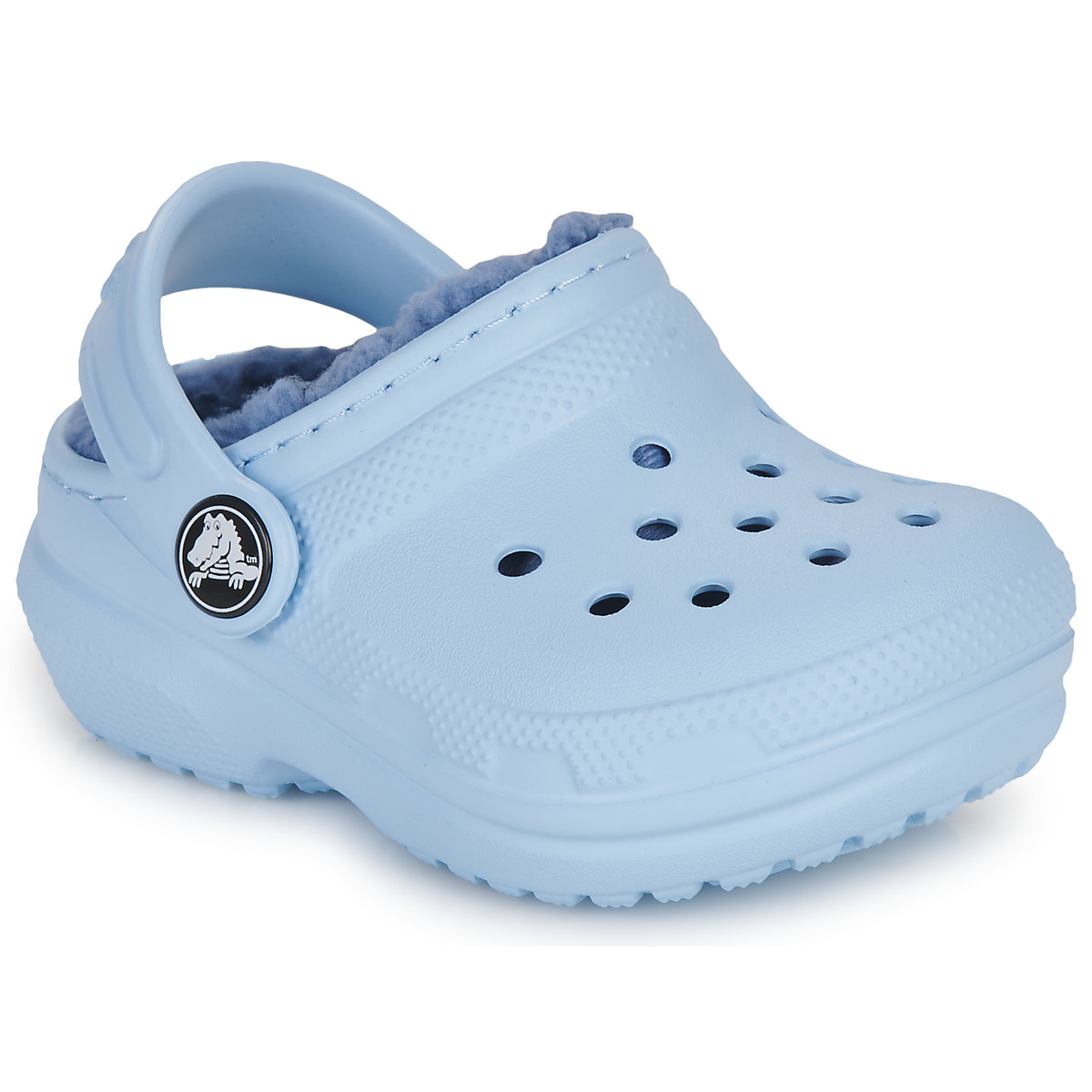 Obuća Djeca Klompe Crocs Classic Lined Clog T Plava