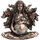 Dom Dekorativni predmeti  Signes Grimalt Figura Božica Gaia-Madre Srebrna