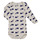 Odjeća Djeca Pidžame i spavaćice Petit Bateau BODY US ML BALEINE PACK X5 Višebojna