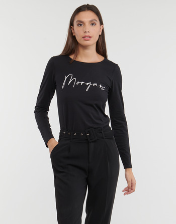 Odjeća Žene
 Majice dugih rukava Morgan TBRANDO Crna