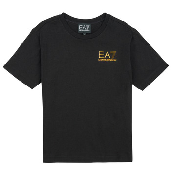 Odjeća Dječak
 Majice kratkih rukava Emporio Armani EA7 CORE ID TSHIRT Crna / Gold