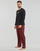 Odjeća Muškarci
 Pidžame i spavaćice Polo Ralph Lauren L/S PJ SLEEP SET Crna / Crvena