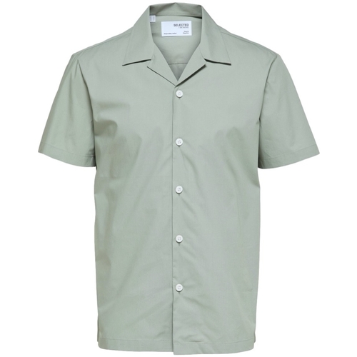 Odjeća Muškarci
 Košulje dugih rukava Selected Regmeo - Seagrass Zelena