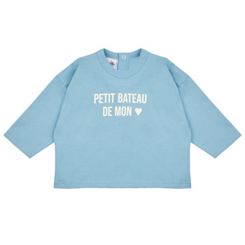 Odjeća Djeca Sportske majice Petit Bateau LUNE Plava