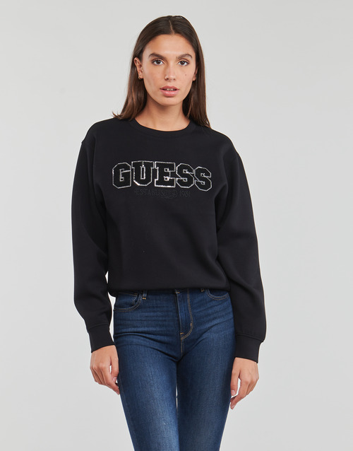Guess CN EMBELLISHED LOGO Crna