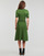 Odjeća Žene
 Duge haljine Karl Lagerfeld S SLV KNIT DRESS Zelena / Crna